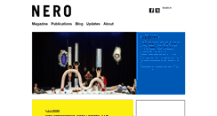 Desktop Screenshot of neromagazine.it